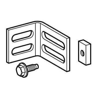 Équerre de fixation bâti-support Geberit Duofix construction massive|Geberit-GBR244.206.00.1