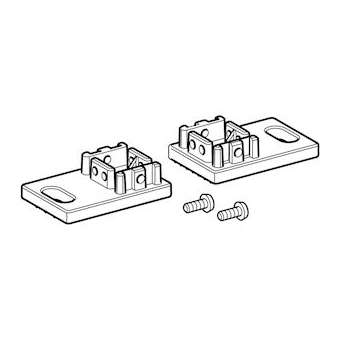Kit de plaques de pied Geberit Duofix (2 pc.)|Geberit-GBR244.125.00.1