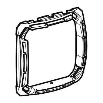 Cadre de fixation Geberit pour poussoir pneumatique|Geberit-GBR243.661.00.1