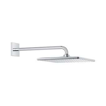 Ensemble douche de tête et bras 422 mm, 1 jet Rainshower Mono 310 Cube Chromé|Grohe-GO226564000