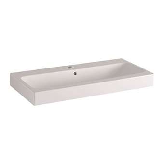 Lavabo Geberit iCon, 90x48.5cm, avc trop-plein, Blc|Geberit-GBR124090000