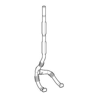 Fourreau Geberit avec embranchement universel|Geberit-GBR242.886.00.1