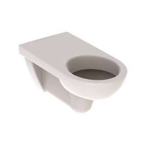 Cuvette WC susp. Geberit Renova Comfort, sans trous d'abattant, 70cm, Blc|Geberit-GBR500.918.00.1