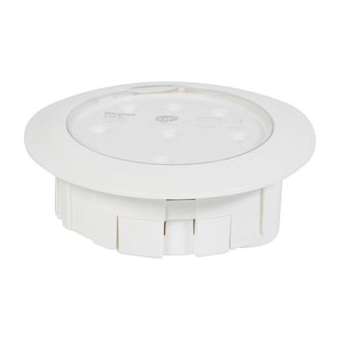 LSC d'ambiance encastré 320lm IP40 IK04 Kickspot plastique tension 24/48V|Legrand-LEG062864