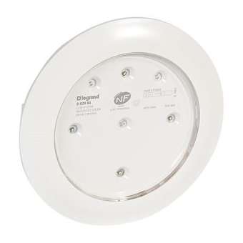 LSC d'ambiance encastré 320lm IP40 IK04 Kickspot tension 110/220V 230V~|Legrand-LEG062964