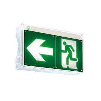 BRIO+/LSC évacuation étanche conventionnel - 100% LED - 230VAC - NF AEAS - V+|Kaufel-KAU490712K