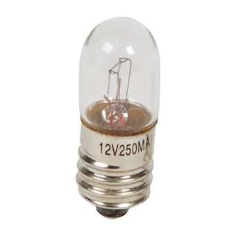Ampoule culot E10 12V - 0,10A 1,2W pour bloc autonome d'éclairage de sécurité|Legrand-LEG060926