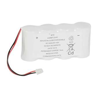 Batterie Ni-Cd 2x4,8V 1,5Ah pour BAES d'ambiance à tube fluorescent IP43 ECO1|Legrand-LEG061091