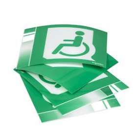 Exiway Smart - 6 étiquettes DBR H100 - fauteuil + homme qui court + flèche G/D|Schneider Electric-SCHOVA59825
