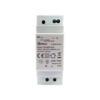 Alimentation modulaire 12 Vcc 2.0 A, 2 modules DIN|Golmar-BITTALM2012-2