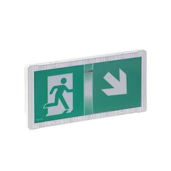 Exiway Smart - Bloc de secours evac - report de défaut - SATI - led - IP65|Schneider Electric-SCHOVA59101