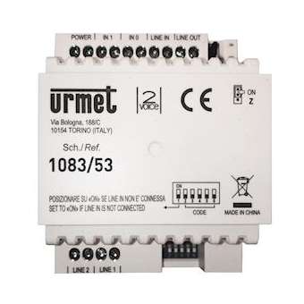 Interface 2P 2C 2Voice 4Din|Urmet france-URM1083-53