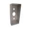 Boîtier saillie avec visière anti-pluie inox pour platine digitale inox GTO 62xx