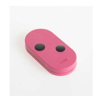 Transmetteur 2 canaux double fréquence code fixe rose|Came france-KAM806TS-0095
