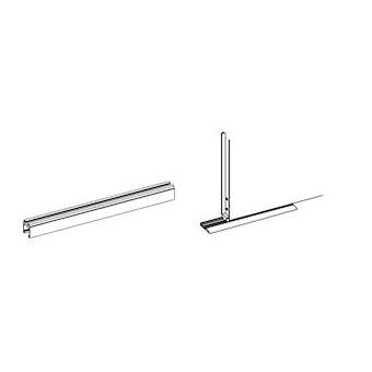 profile de liaison chariot vantail pour kit apn 900mm|Faac france-FAA390883