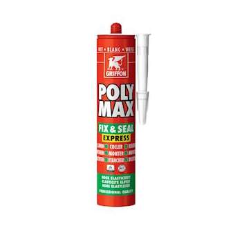 Poly Max Fix&Seal Express blanc - cartouche 435 G|Griffon france-GF26150450