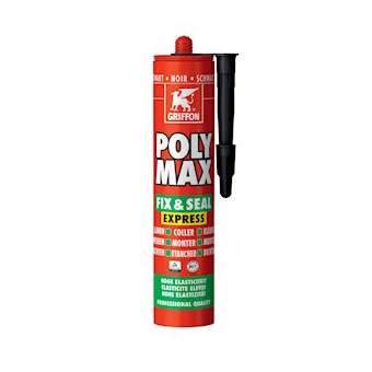 Poly Max Fix&Seal Express noir - cartouche 435 G|Griffon france-GF26150454