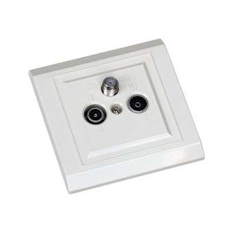 Prise 3 sorties TV/FM/DATA|Tonna-TOQ372520