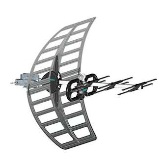 Antenne ZENITHD 3 active 4G - UHF 21/60 - Gain 31 dB - L 0,52 m|Tonna-TOQ256013