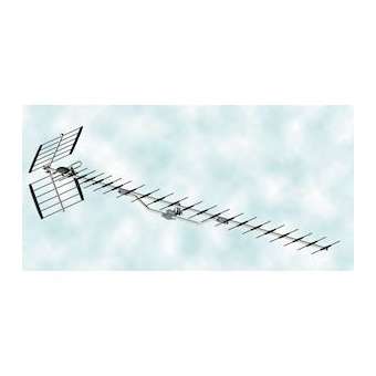 Antenne OLYMPIC - TNT 700 - UHF 21/69 - Gain 11 à 17 dBi - L 2,10 m|Tonna-TOQ247702