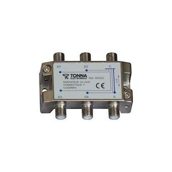 Dérivateur de passage 4 directions 'F' - 4/23 dB - 5/2400 MHz|Tonna-TOQ365420