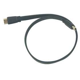 Cordon HDMI mâle/HDMI mâle plat - L 1,2 m|Tonna-TOQ380314