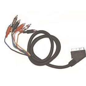 Cordon péritélévision/6 RCA mâle - L 1,20 m|Tonna-TOQ380453