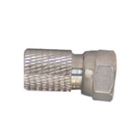 Connecteur 'F' mâle pour câble double isolation et classe A|Tonna-TOQ384643