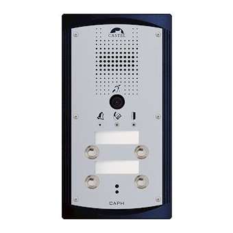 Portier audio vidéo 4 boutons d'appel conforme loi Handicap|Castel-CST660.6300