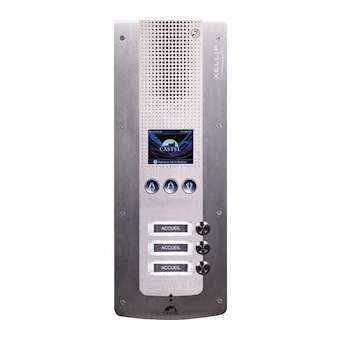 Portier audio IP/SIP défilement 3 BP loi Handicap PoE|Castel-CST590.4100