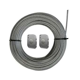 Câble Tendu Intérieur horizontal CTI6 L40 m. Charge maxi 100 kg|Gripple-GPPCTI640