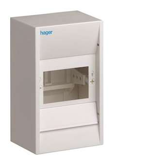 Coffret cache-borne, 4 modules|Hager-HAGGD104A