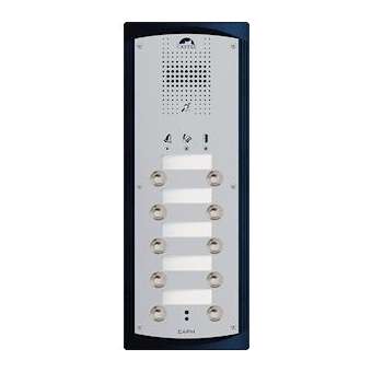 Portier audio 10 boutons d'appel conforme loi Handicap|Castel-CST660.0500
