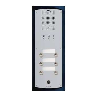 Platine audio avec 6 BP avec carte suppression bruit de fond intégrée|Castel-CST660.0410