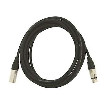 Cordon XLR mâle XLR femelle 10 m|Gigamedia-GGMPAKXLRMF10