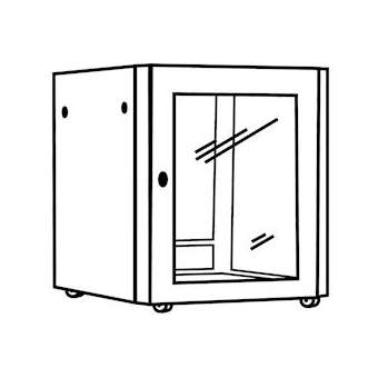 Baie 19' 12u 600 x 600|Bouyer Systèmes-BOUBM-312