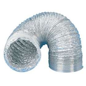 Gaine souple aluminium, D 160 mm, longueur 3 m|S&P France ( Unelvent )-UNE820616