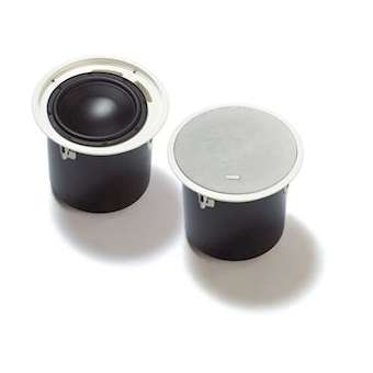 Lot de 2_Module de graves (subwoofer) encastrable 10' 60W en 100V / 8'. La fix|Bosch sono-PHSLC2-PC60G6-10
