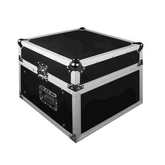 DJ CASE 10/6U, Boîtier universel 19 '6U avant + 10U sur le dessus, noir|Sonoprof-ONF00008230
