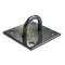 Platine d'ancrage 100x100mm pour la fixation mural des systèmes CTI et EP