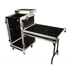 RACK CASE 10/18U, Boîtier universel 19 '18U avant + dessus 10U, roulettes, noir|Sonoprof-ONF00009171