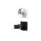 Paire de supports muraux NOIRS orientables pour PBT 60 /80 N & PLS|Rondson-ONDG_03_N