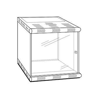 Coffret mural 9U|Bouyer Systèmes-BOUBM-409