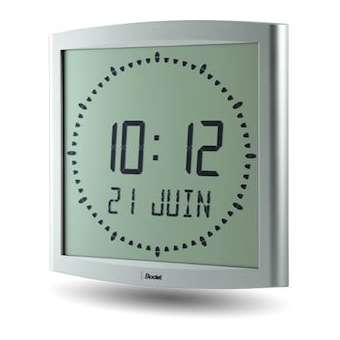 Cristalys Ellipse Afnor/impulsion 12/24V TBT blanc|Bodet Time & Sport-BDT938332B