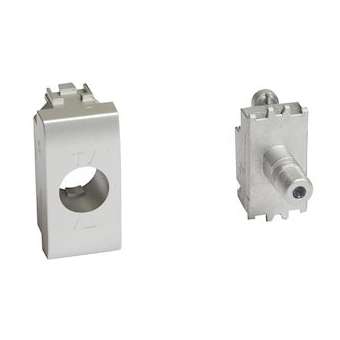Prise TV simple typeF Livinglight - 1 module|Bticino-TICBTLN4202F