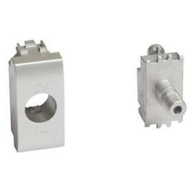 Prise TV simple typeF Livinglight - 1 module|Bticino-TICBTLN4202F