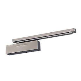 Ferme-porte GROOM GR400 bras glissière argent|Groom-FGMGR400511