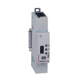 Interface de communication modulaire EMS CX³ et RS485 - 1 module|Legrand-LEG414940