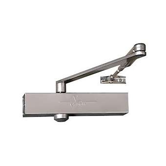 Ferme-porte GROOM GR150 bras standard argent|Groom-FGM150111