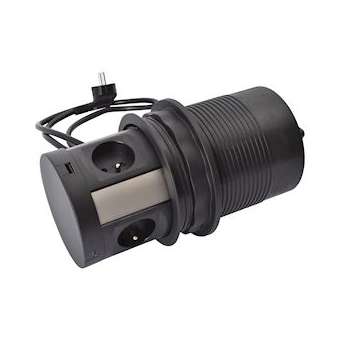 Tower 120 Incara D120mm 4x2P+T + 2 USB Type-A + 2 USB Type-C|Legrand-LEG654980